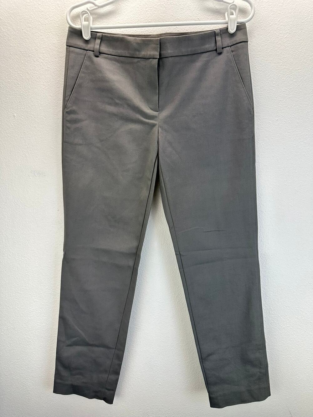 Judith & Charles Cotton Tapered Pant gray Size 8 Business Career